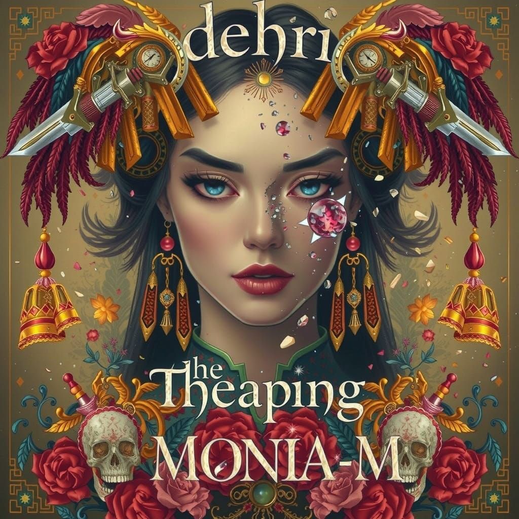 Abstract Image of Pixellation and Disintegration