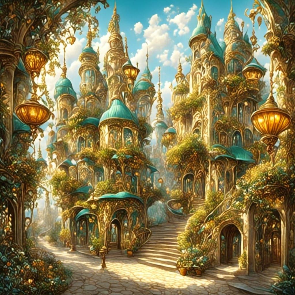 Golden Fairy City