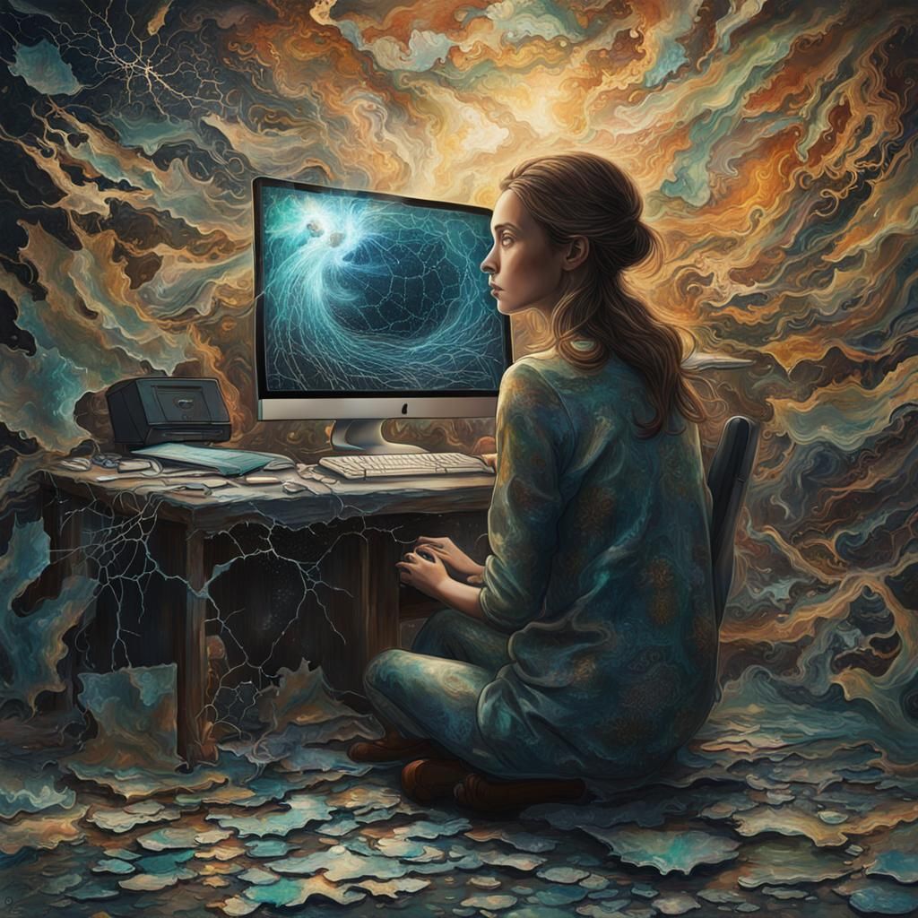 Imagination Bursts Forth: Detailed Digital Painting