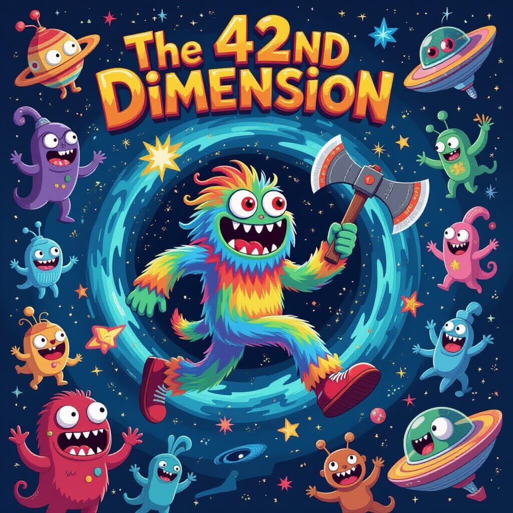 Chaotic Multiverse Dimension in Cartoon Network Style