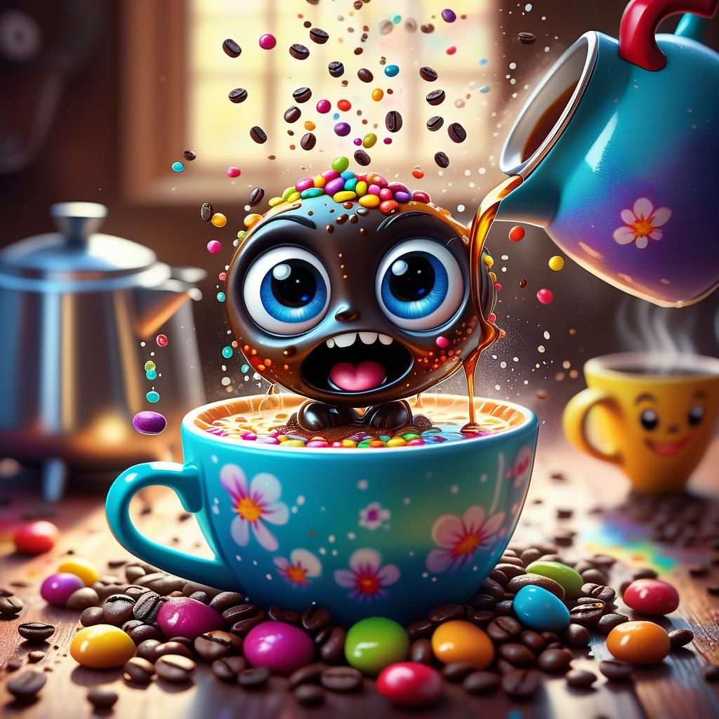 Good morning 🌤
 friendly disney character with big expressi...