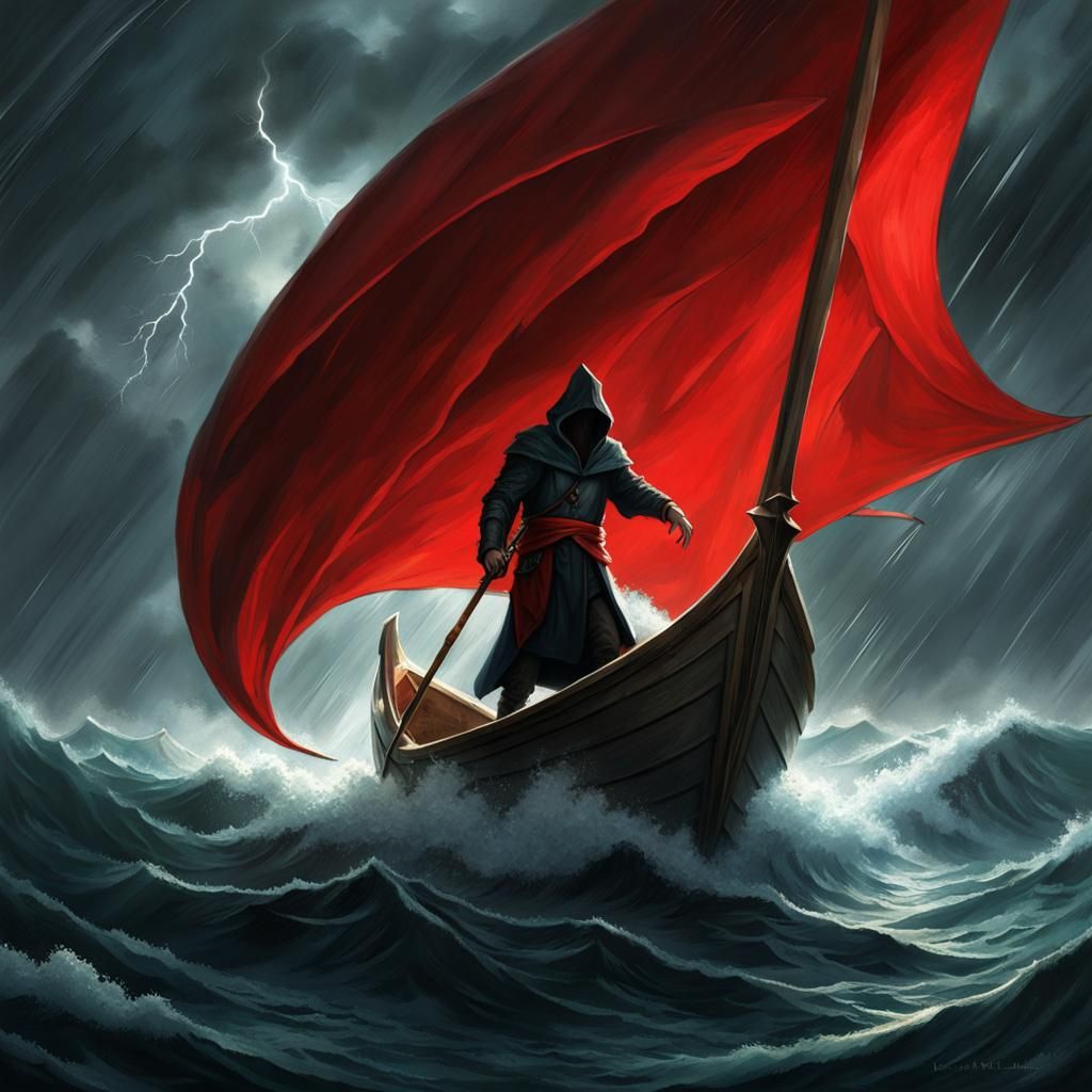 Magical Voyage: Cloaked Man Seeks Dragon Power