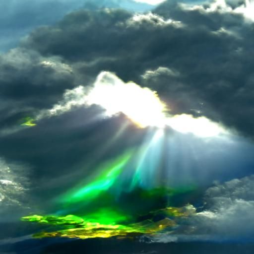 Ethereal Portrait of Aurora Aksnes in Divine Light