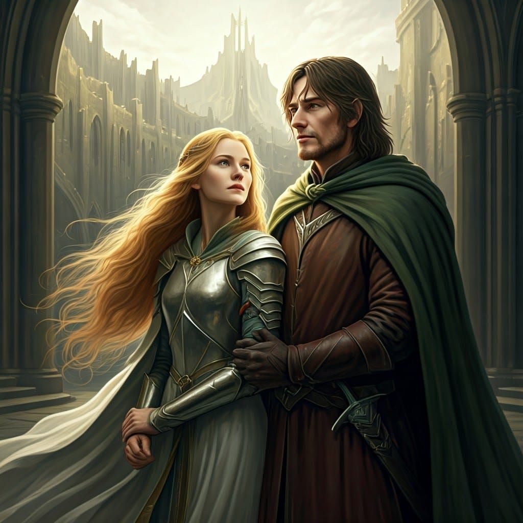 Faramir and Éowyn: A Hopeful Moment