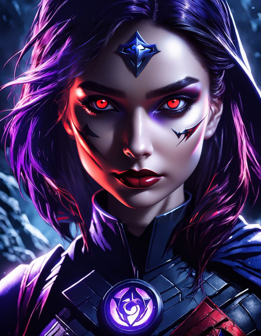 Mystical Superheroine: Sophie Mudd as Raven