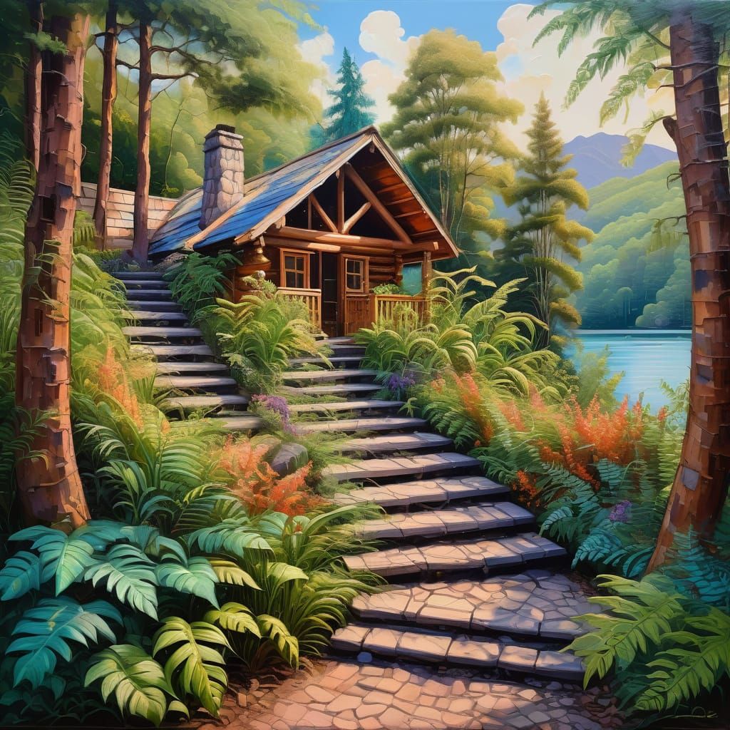 The cabin