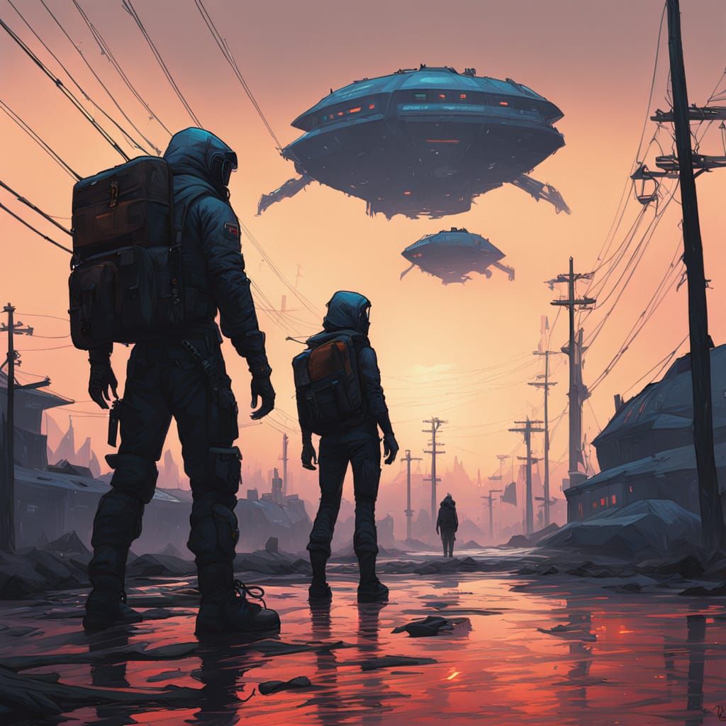 Surreal, Sci-Fi Duo Embarks on a Futuristic Journey