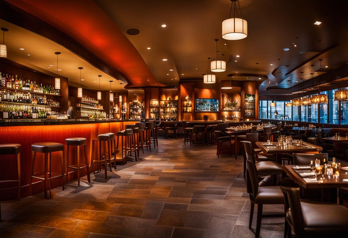 Professional Bar Photography with Bokeh Effect