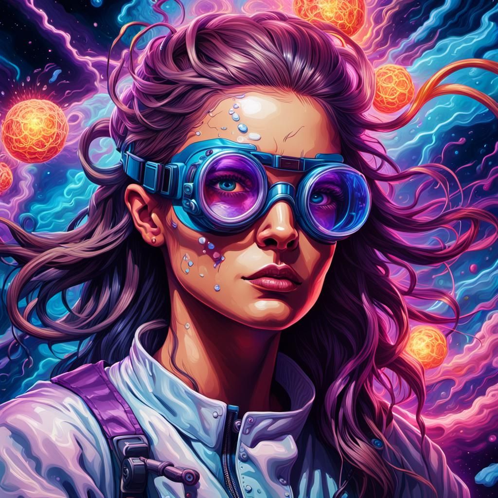 Chaotic Mad Scientist in Exploding Lab