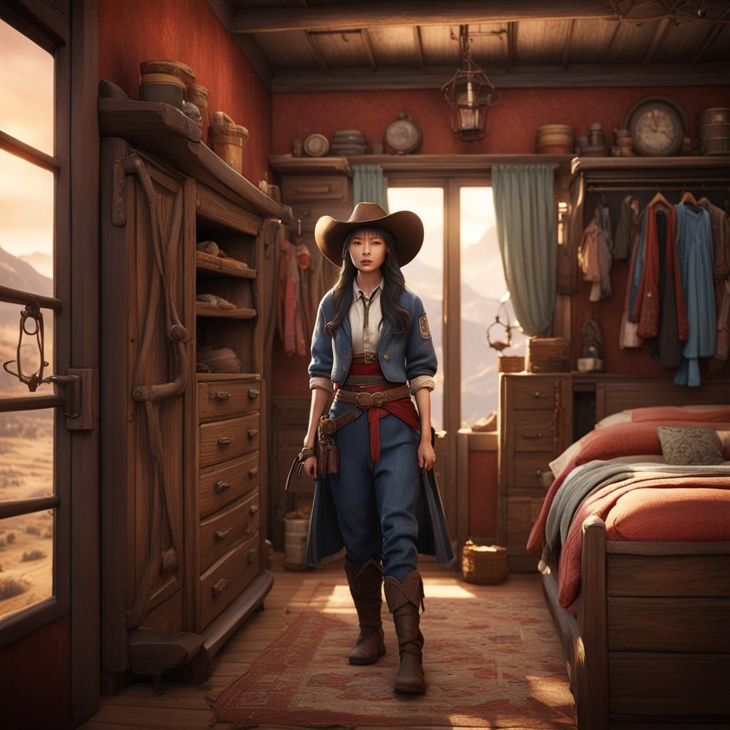 Chris's room at Winnie's Pildu Ranch.