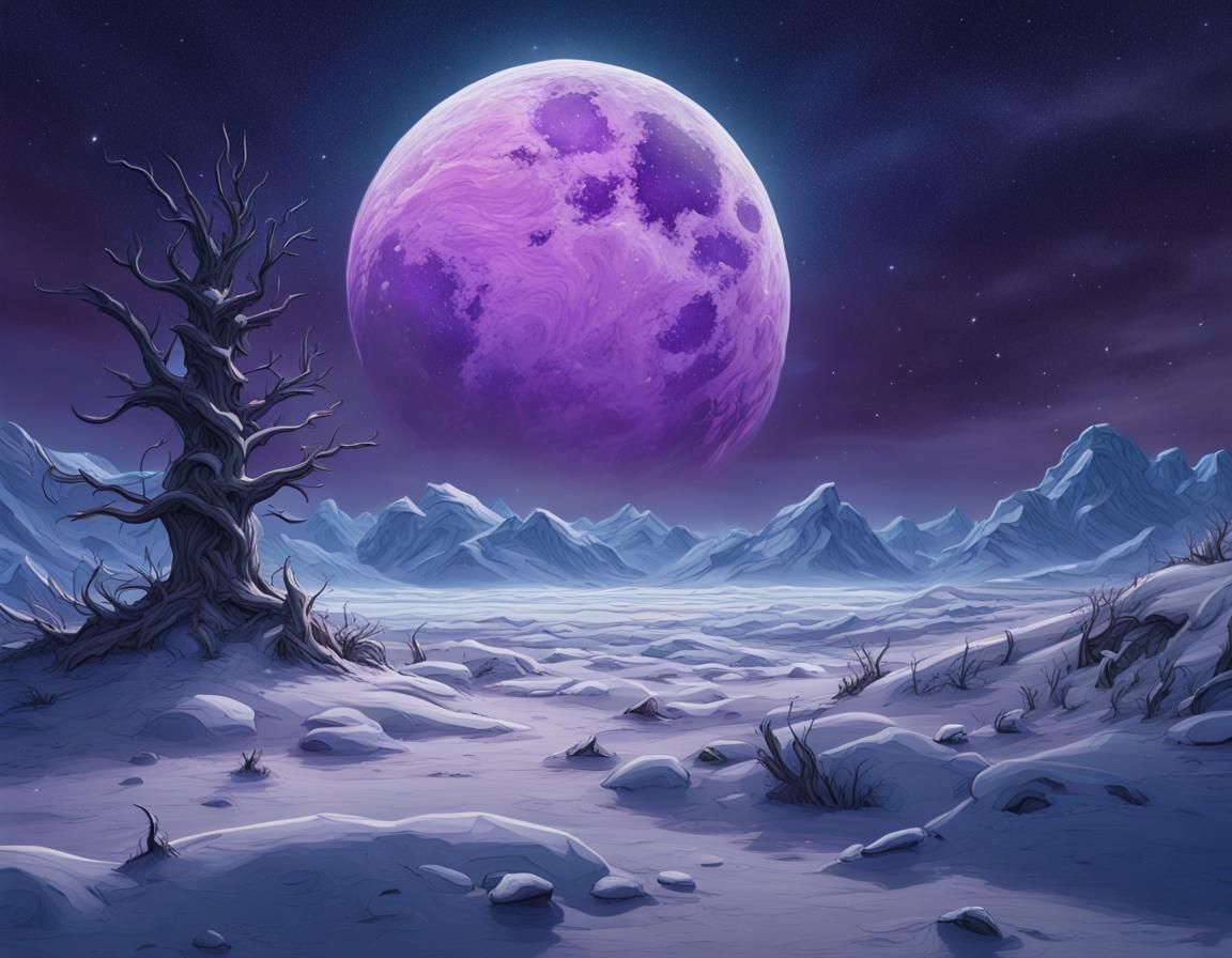 Strange Frozen Planet