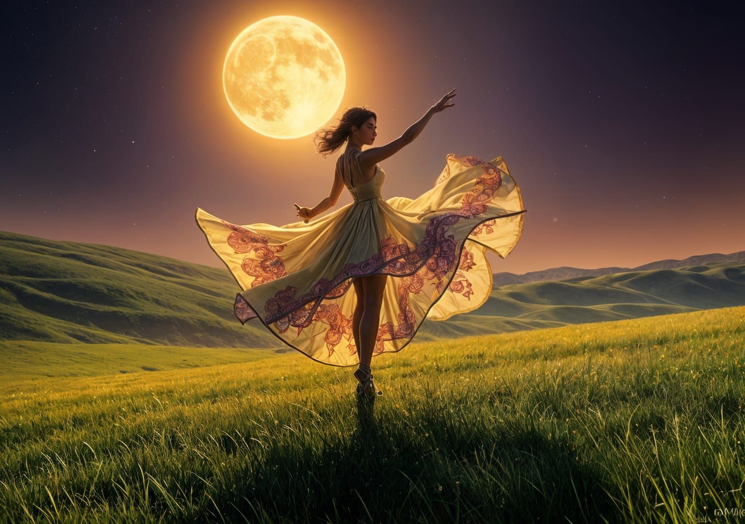 Dance by moonlight