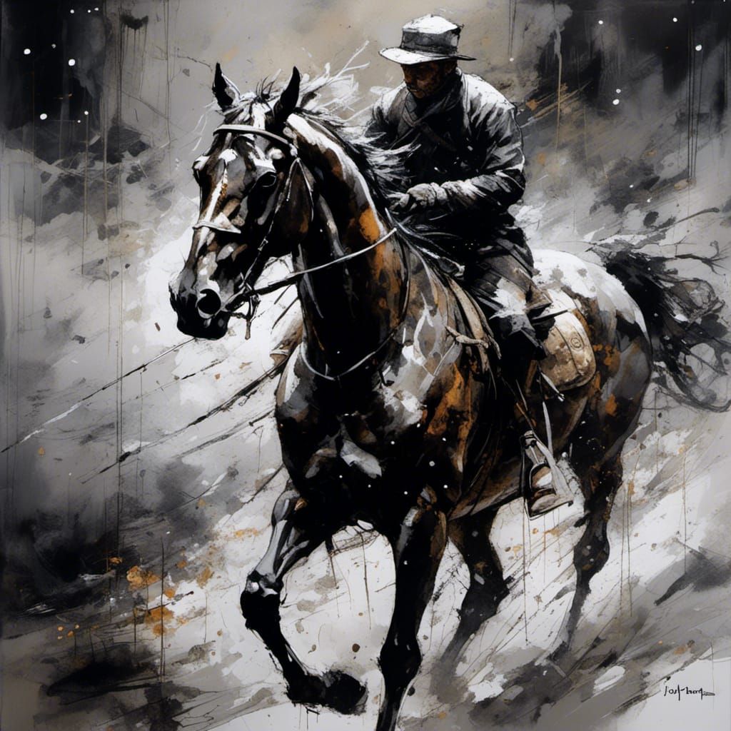 The Rider and his Steed