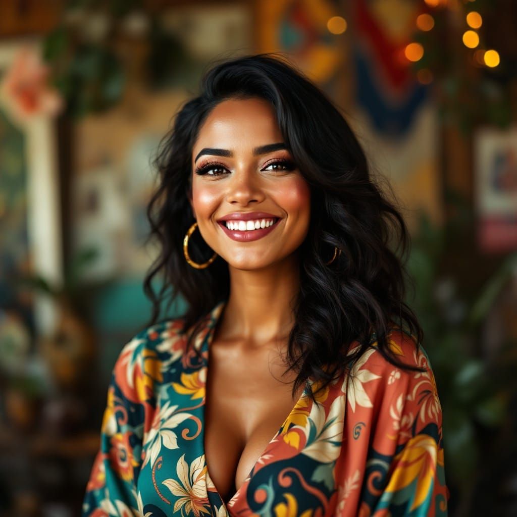 Cuban Singer Defies Criticism with Unapologetic Smile in Bol...