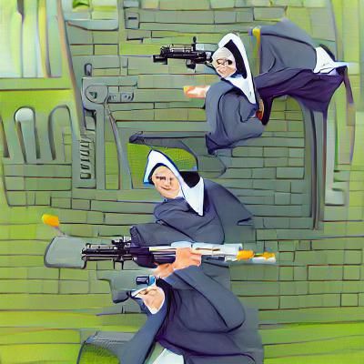 Nuns with Guns: A Provocative Image