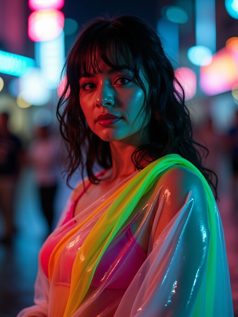 Velma from Scooby Doo in Painterly Style