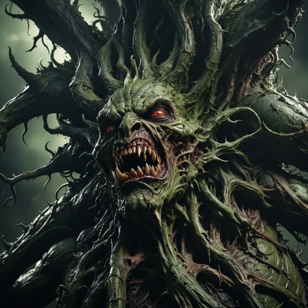 Grotesque Tumor: A Dark Biomechanical Horror