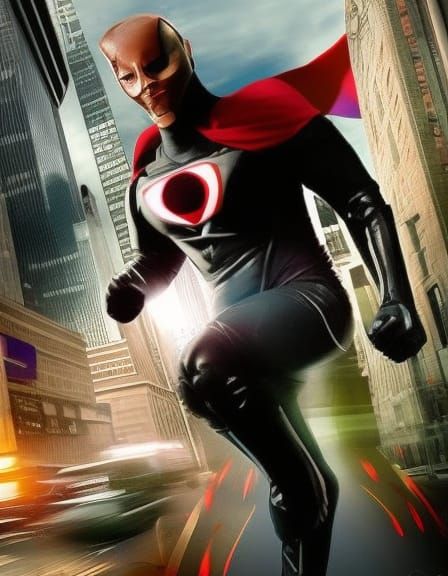 Rubber Bandit Supervillain Stretches Across City