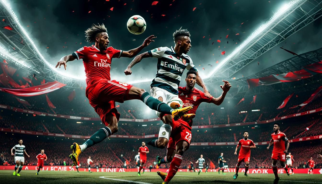 Epic Fantasycore Battle Scene in Digital Art Style