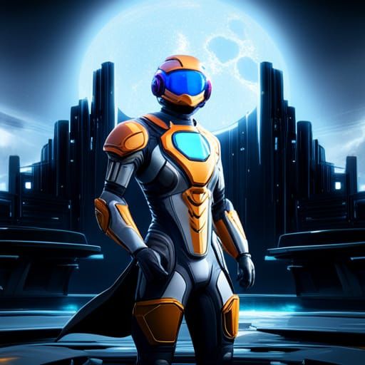 Characters in Bio-Tech Suits Fantasy Concept Art