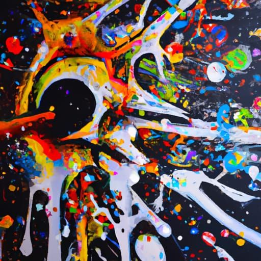 Colorful Graffiti Art in Street Style