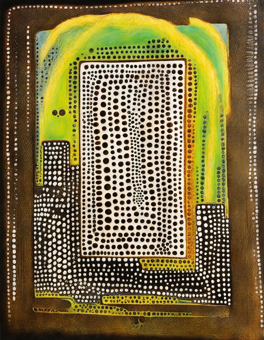 Biomechanical Alien Landscape in Surrealist Style