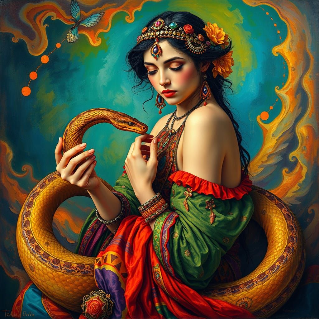 snake goddess