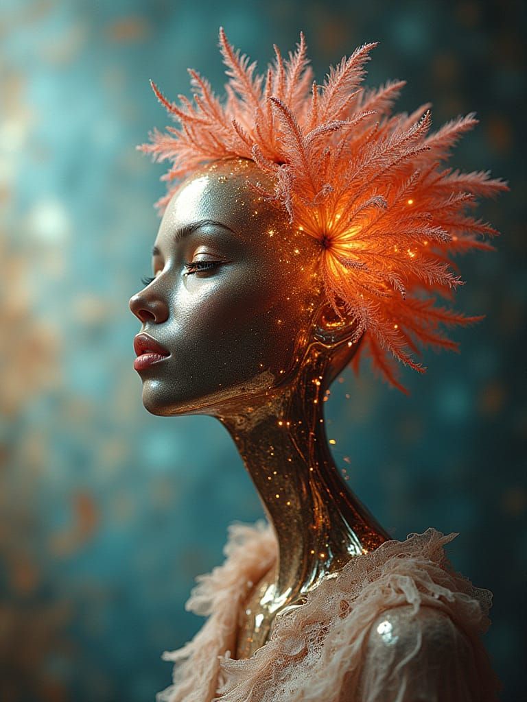 Animatronic Flux Capacitor With Flower-Head