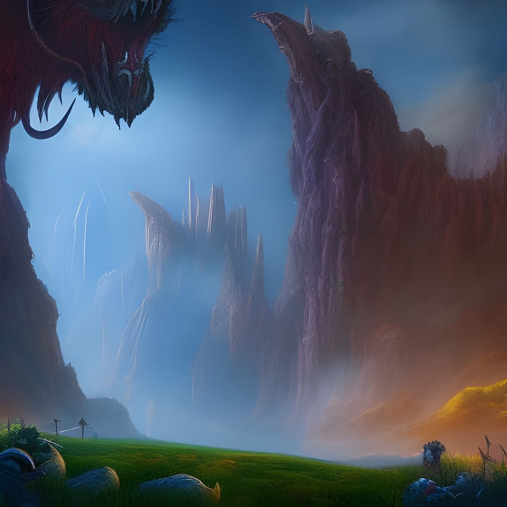 Demonic Land of Oz: Fantasy Concept Art