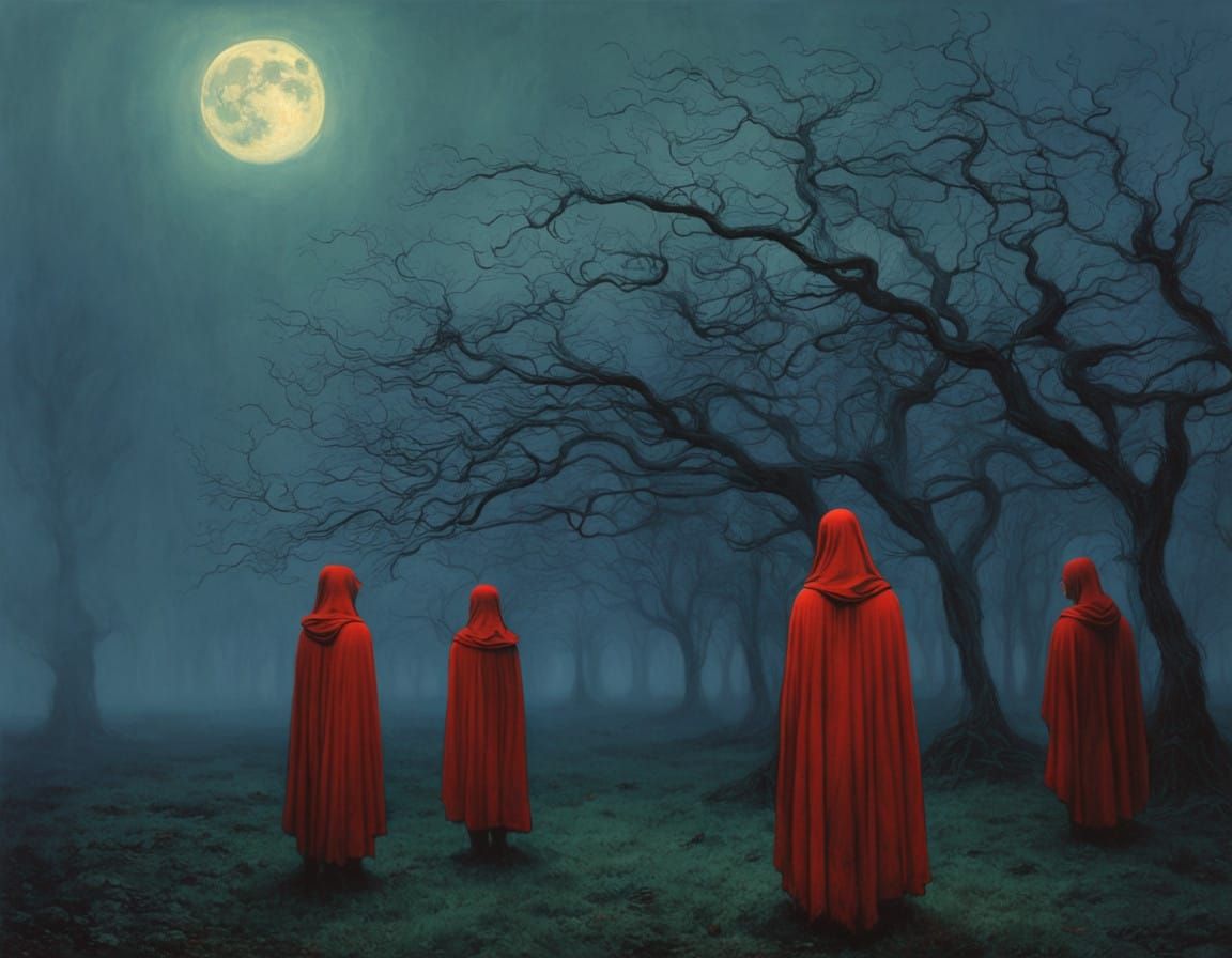 Ladies of the Moon Emerge from the Mist