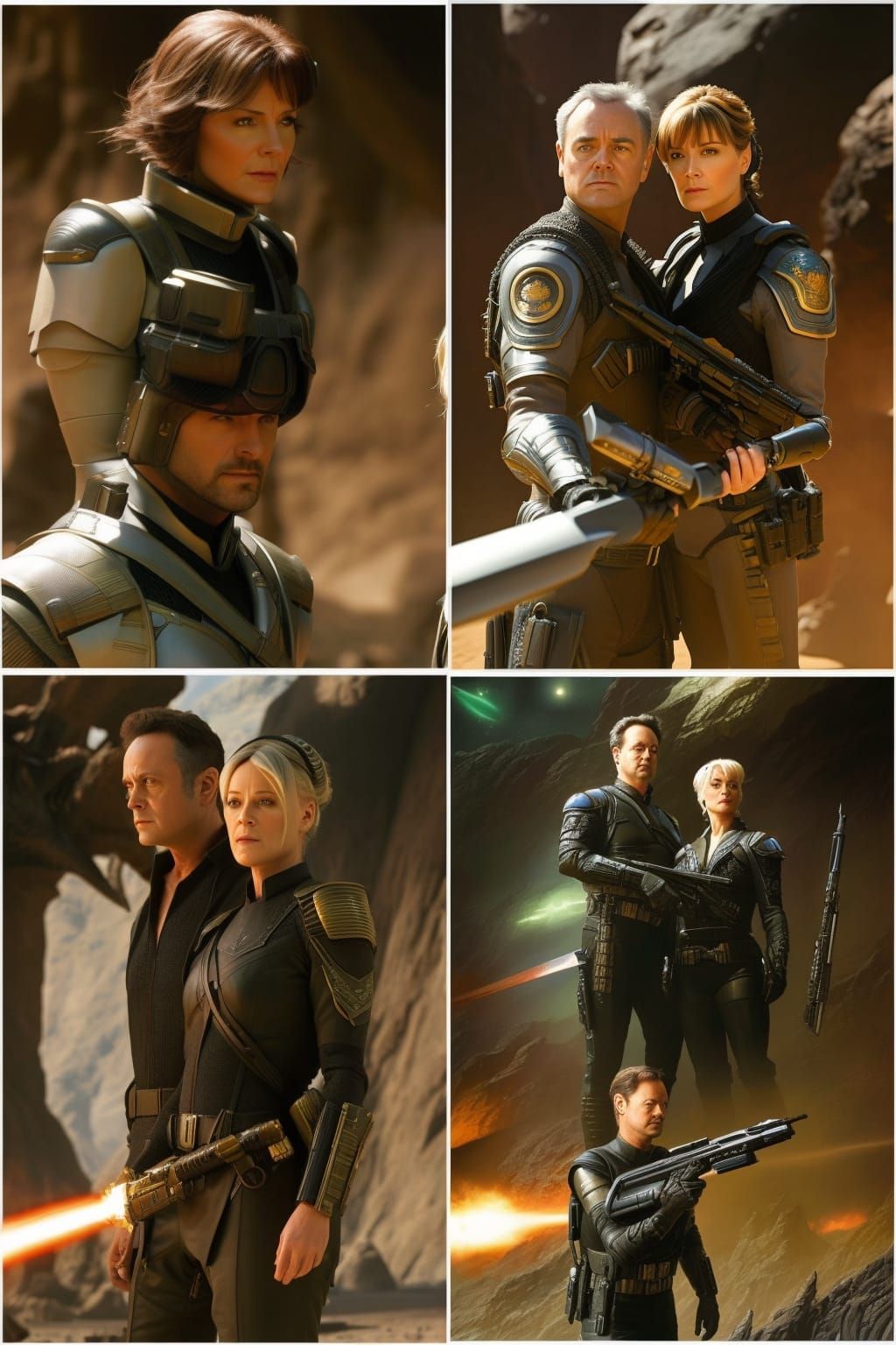 Stargate Atlantis: Carter and McKay on Alien Planet