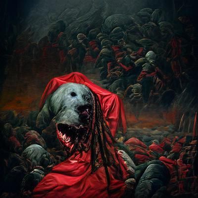 Dogs of War: A Dark Engraving of Hate