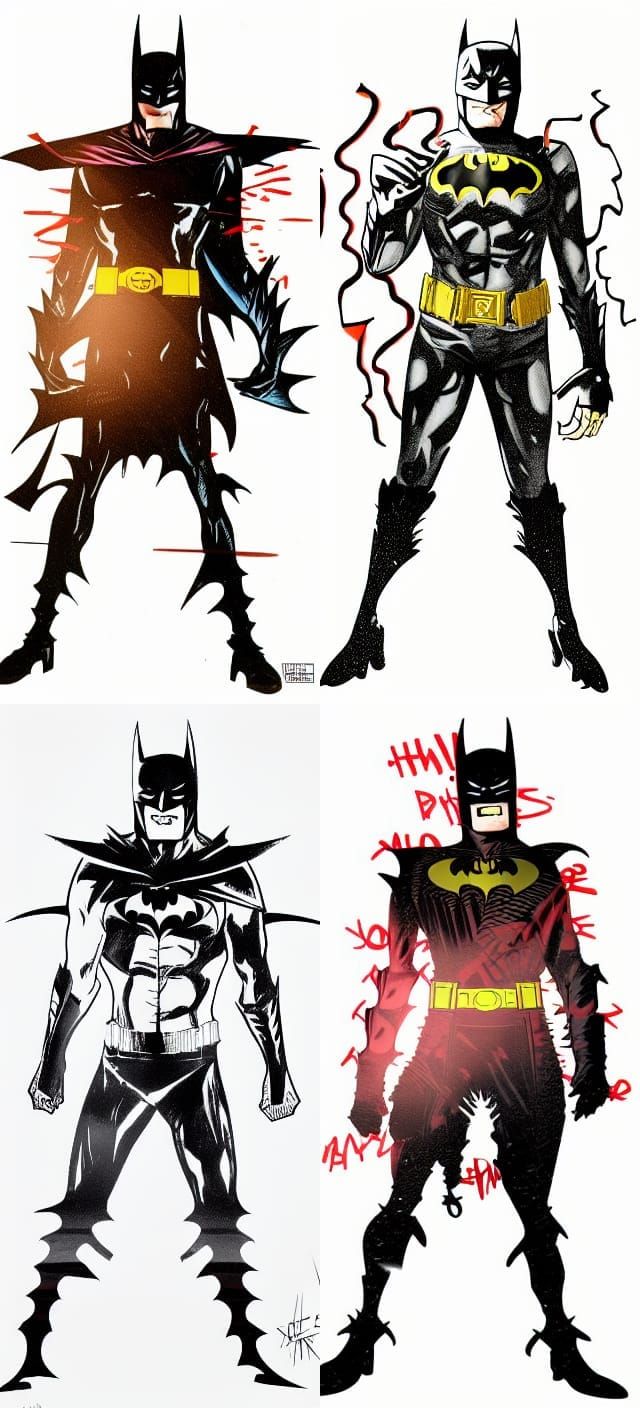 William Dafoe as Batman Who Laughs Comic Art