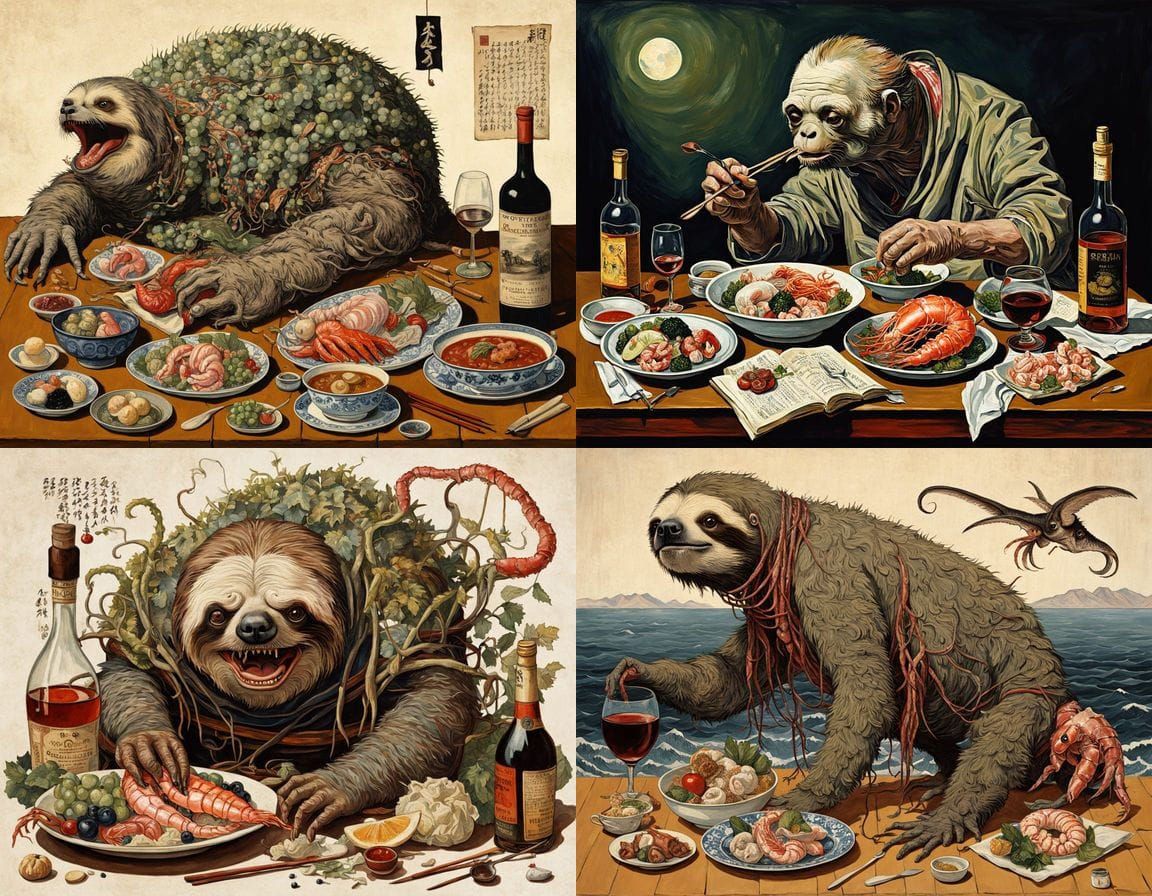 Ebirah, a Grotesque Hybrid from Japanese Mythology, in Egon ...