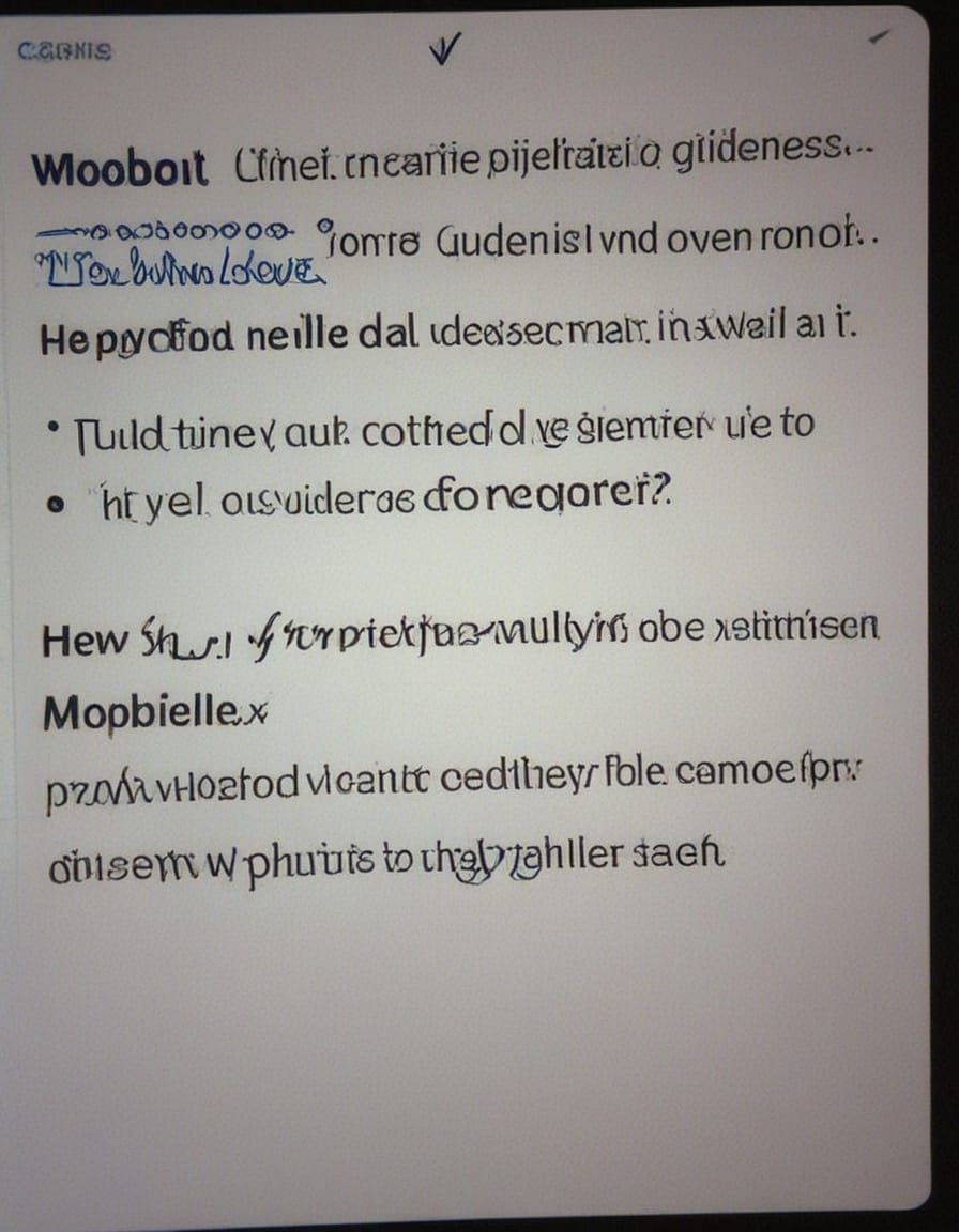 Abstract Portrait: An AI Misinterpretation