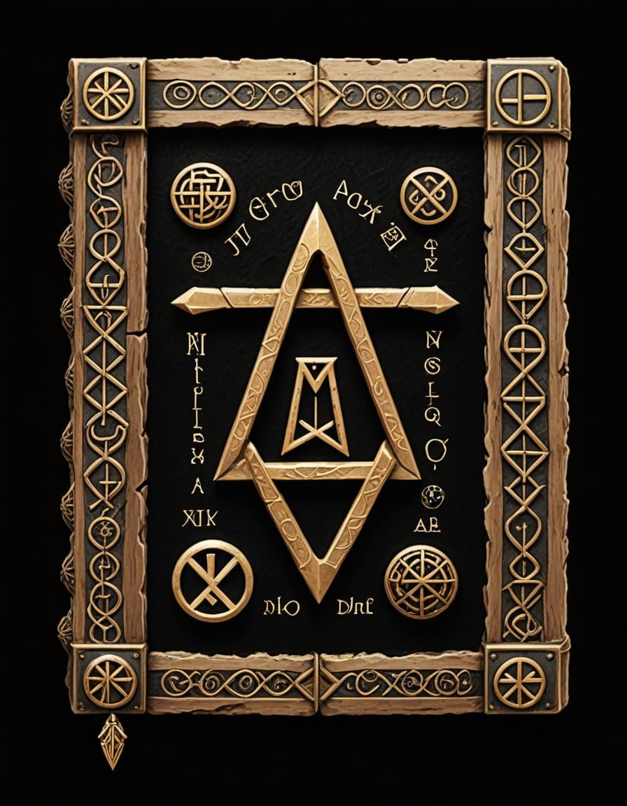Odin's Book of Runes: AI Interpretation