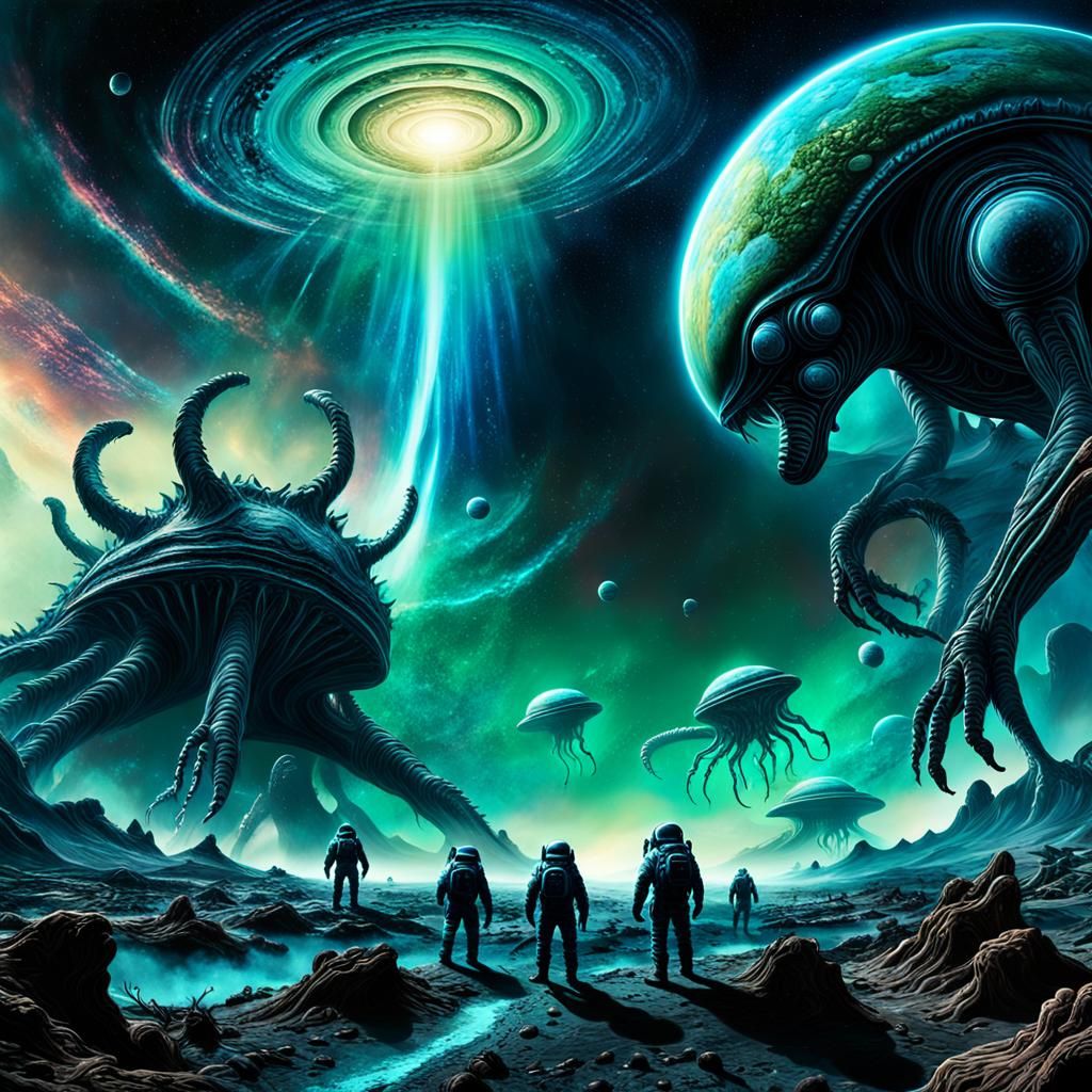 Extras at the Battle of the Worlds