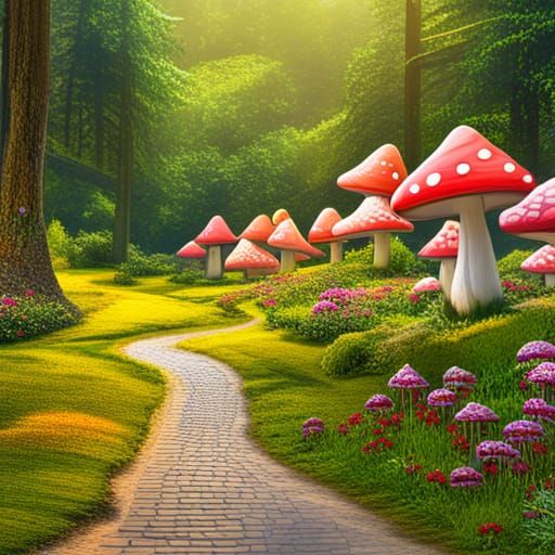 Mushroom road