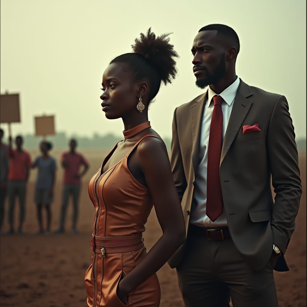 Young Woman Bridges Two Worlds in a Storm of Power and Corru...