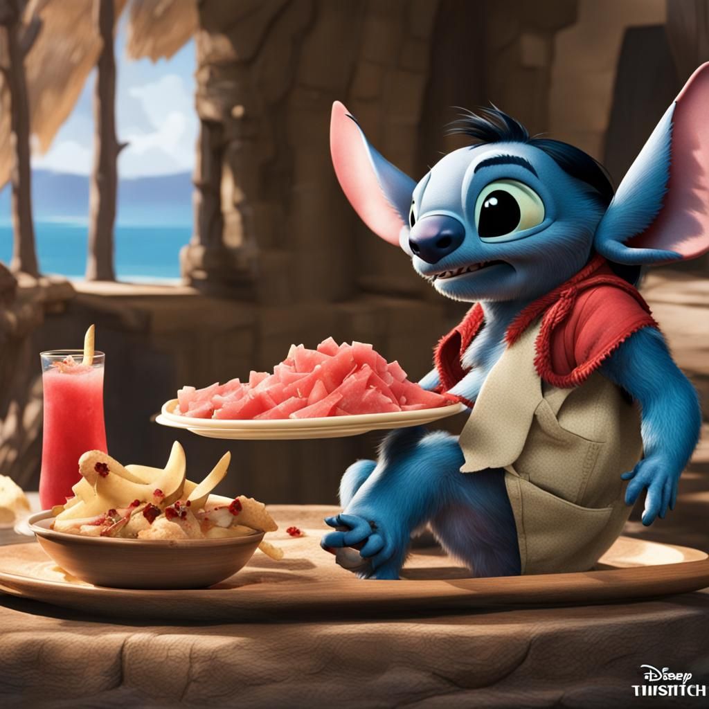 Live Action Lilo and Stitch Scene