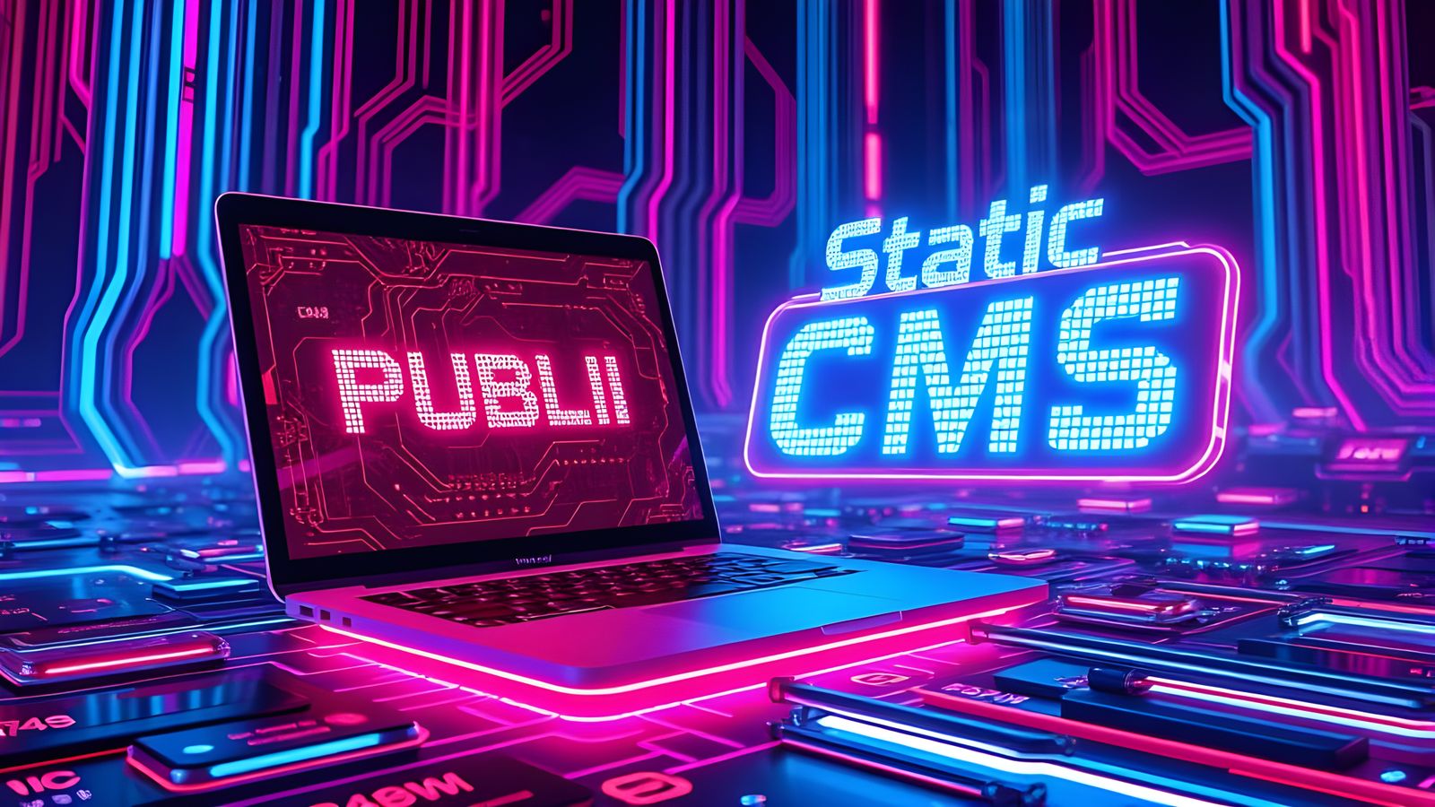 Cyberpunk CMS in Virtual Reality
