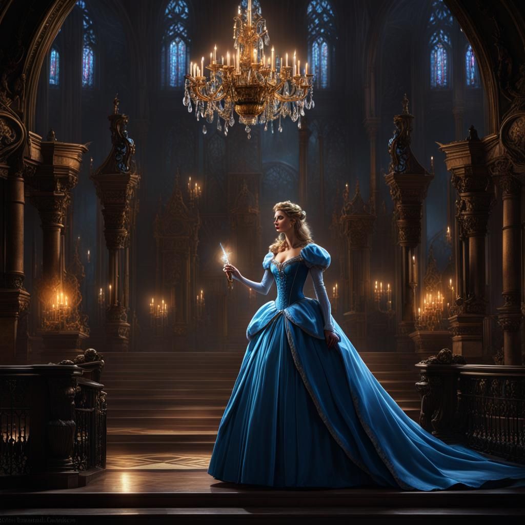 Dark Fairytale: Malevolent Cinderella as Sorceress