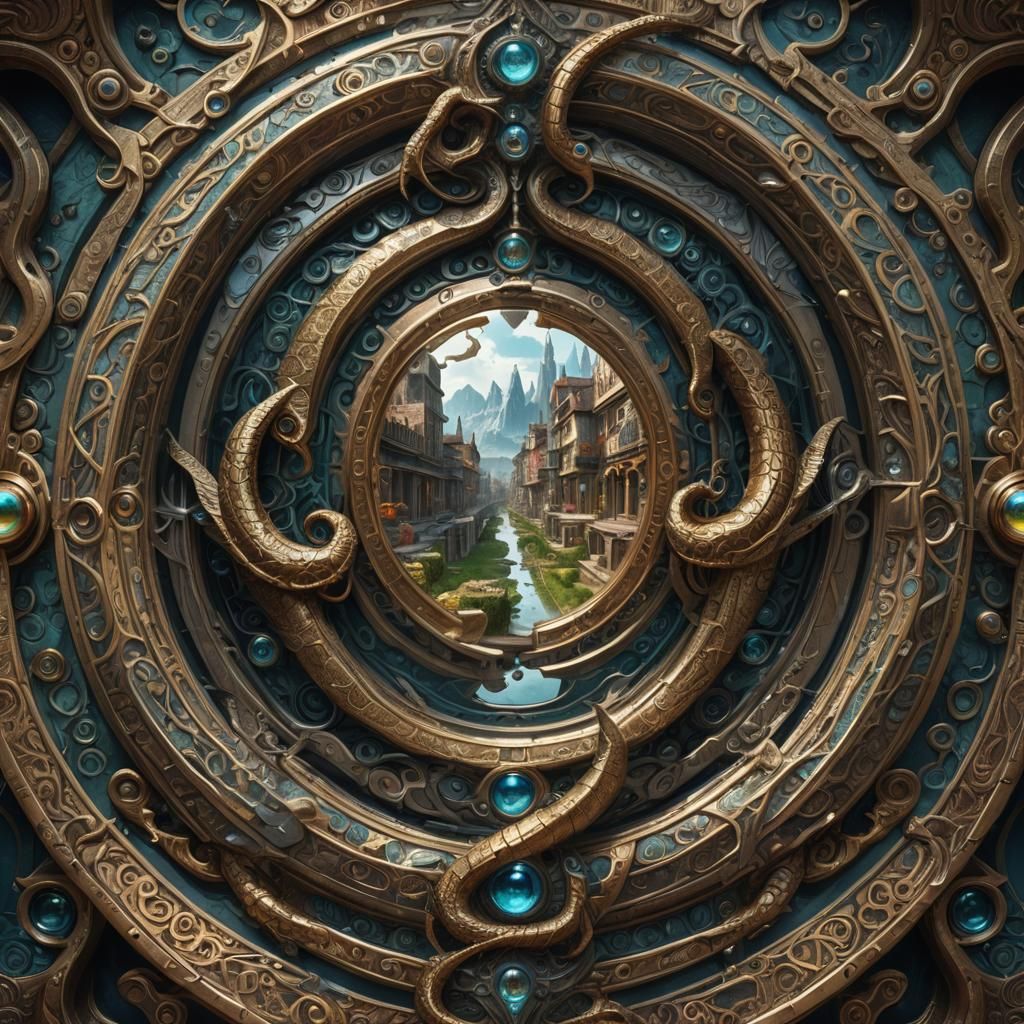 Split Mirror: Good vs Evil, Illusion vs Reality