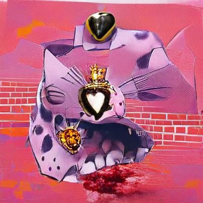 Killer Queen Anime Character Illustration