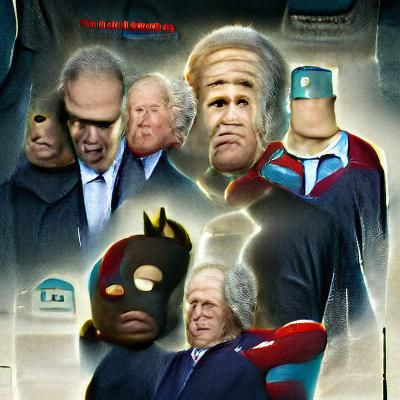 The Presidents: A Superhero Movie Poster