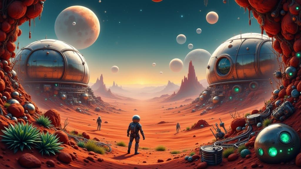Future Life on Mars