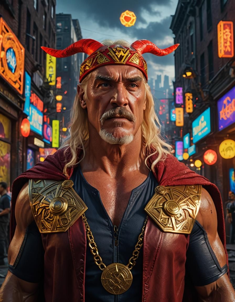 Hulk Hogan as Doctor Strange from the MCU, Brother!!!
