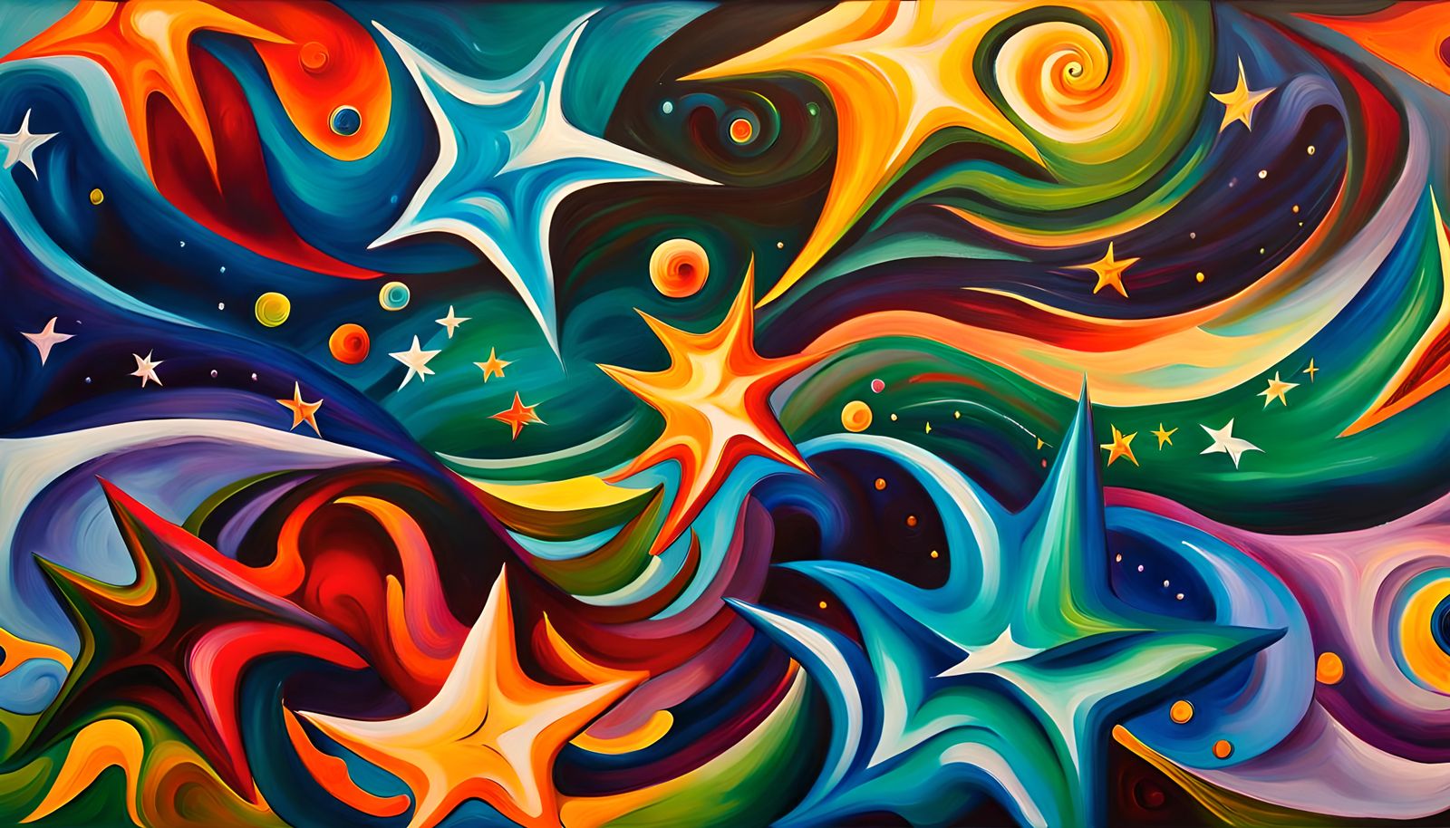 Swirling Newborn Stars in Electromagnetic Plasma Maelstrom