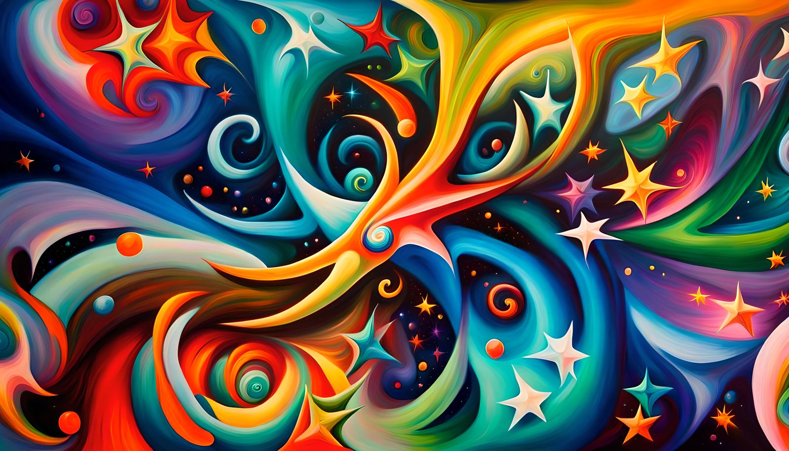 Harmonious Swirling Stars in Electromagnetic Plasma Maelstro...