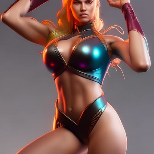 Hyperdetailed Portrait with Dynamic Lighting